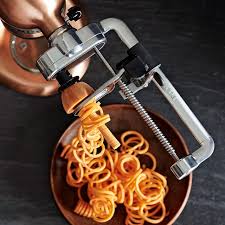The kitchen aid food processor attachment hooks into the power hub. Kitchenaid Stand Mixer Attachment Spiralizer Williams Sonoma