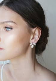 Silver Leaf Earrings