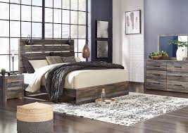 Signature design by ashley brand. Drystan King Size Bedroom Set Brown Home Furniture Plus Bedding