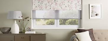 How about these double layered roman shades. Double Roller Blind Bracket Two Roller Blinds In One Window Barnes Blinds