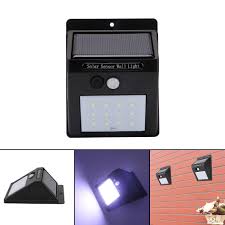 12 Leds Solar Sensor Light Waterproof Security Lights Energy Saving Wall Lamp For Outdoor Courtyard Energy Saving Lighting Outdoor Solar Lights Security Lights