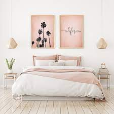 Pink Palms Digital Download California Wall Art Instant Print California Print Palm Tree Print P Feng Shui Bedroom Layout Bedroom Layouts Feng Shui Decor