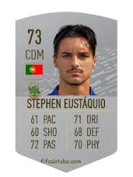 In the game fifa 21 his overall rating is 78. Stephen Antunes Eustaquio Fifa 20 Rating Card Price