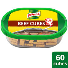 For a tasty stock dissolve 1 cube in 190ml of boiling water. Knorr Beef Cubes Professional Pack 600g Unilever Food Solutions