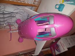 Avion barbie de rêve avec barbie voyage barbie pilote et ken steward