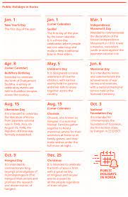 We all know walking is good for our health, so why not book a walking holiday? Festivals Celebrations And Holidays Korea Net The Official Website Of The Republic Of Korea