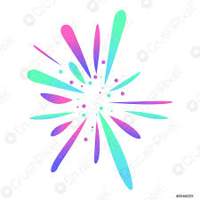 Dibujo de cupido entre las nubes. Evento Icono Fuegos Artificiales Estilo De Dibujos Animados Vector De Stock Crushpixel