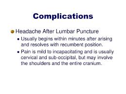 Sometimes they are in seated position and only the neck is fully flexed. Ppt Lumbar Puncture Powerpoint Presentation Free Download Id 4684296