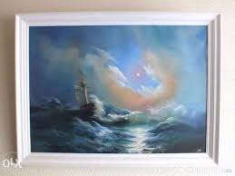Important este sa realizezi legaturile. Tablou Reproducere Dupa FurtunÄ Noaptea De Ivan Aivazovsky 1 000 Lei Lajumate Ro