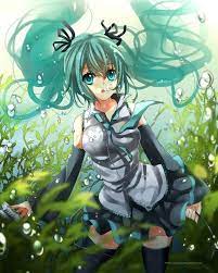 Underwater By Hachiimi Deviantart Com On Deviantart Hatsune Miku Miku Manga Art
