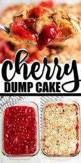 Cherry Dump Cake Cherry Dump Cake Warm Desserts Dump Cake