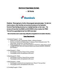 Domino S Pizza Essay Essay Essay Format Paragraph Essay