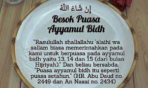 Puasa sunnah ini juga disebut dengan puasa putih karena dilakukan saat bulan untuk kamu yang ingin mengamalkan puasa putih ini, berikut jadwal puasa ayyamul bidh tahun 2021 lengkap dari bulan januari hingga desember. Jadwal Puasa Sunnah Ayyamul Bidh Terbaru April 2021 Jangan Sampai Lupa Ya Wartasolo Com Berita Dan Informasi Terkini
