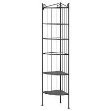 Ronnskar Eckregal Schwarz Ikea Deutschland In 2020 Corner Shelf Unit Corner Shelves Corner Shelf Unit Ikea
