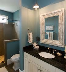 A beach themed bathroom usually features calming, delicate shades with soft blues, light beige, creams, whites, and pinks. 101 Beach Themed Bathroom Ideas Beachfront Decor Beach Theme Bathroom Beach Bathroom Decor Seashell Bathroom Decor
