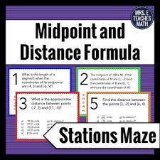 Some of the worksheets for this concept are slope distance midpoint work answers, the midpoint formula work answers, midpoint and distance formulas answers, midpoint and distance formulas answers, topic distance formula work 1 answer, geometry lesson 4 guided practice answers, rectangular coordinate system 1 multiple. How I Teach The Midpoint And Distance Fomula Mrs E Teaches Math