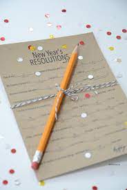 New Year Resolution Game New Year S Eve Resolutions Game The Idea Room
