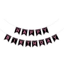 49,000+ vectors, stock photos & psd files. Black Gold And Black Pink Happy Birthday Banner 5m Lazada Ph
