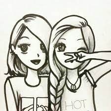 This page is about desene in creion bff,contains desen best friend,immagini da colorare tumblr bff,pin by poze cu bff de colorat. Friends Bff And Best Friends Image Best Friend Drawings Drawings Of Friends Bff Drawings