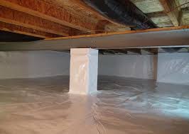 Sealed Crawlspaces Concrete Vs Plastic Waterproof Magazine