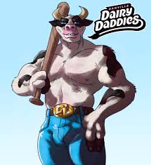 McCreamy, the Dairy Daddy - By @zeiroslion on Itaku