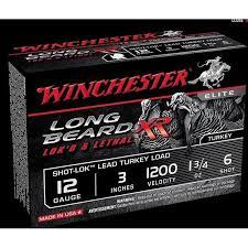 There were six large shoot•n•c targets mounted on a plywood board 40 yards away. Winchester Long Beard Xr Turkey Load 12 76 10pcs 12 76 Magnum Heavylightstore Deutsch