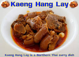 Cut pork into 4 cm cubes. Kaeng Hang Lay Originates From Longan Elephant Camp Facebook