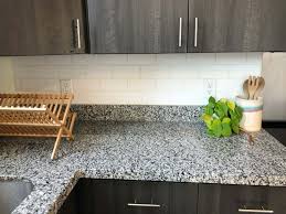 To get a nice straight line, apply a piece of painter's tape along the edge on each side. Create A Faux Subway Tile Backsplash With Your Cricut Machine Cricut