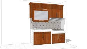 Dengan cara umum kitchen set yakni sesuatu furniture yang di bikin bikin meletakkan perkakas memasak dalam rumah. Dapur Kecil Mini Kitchen Small Kitchen Set Lemari Dapur Dapur Simple 3d Warehouse