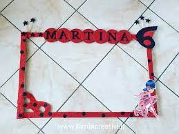 Cornice Per Selfie A Tema Ladybug Bimbi Creativi Invitaciones De Ladybug Fiesta De Lady Bug Imagenes De Pandas