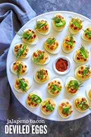 Jalapeno Bacon Deviled Eggs Recipe Bacon Deviled Eggs Deviled Eggs Recipe Classic Recipes