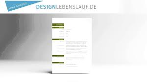 Lebenslauf Vorlage Design Fur Word Und Open Office Youtube