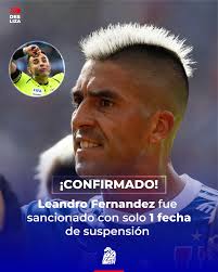 Ay Pierito, cuantas ganas decirte cosas! 😡 Leandro Fernández recibió una  fecha de castigo, por lo que estará para el Clásico Universitario. 🔵🔴🤘