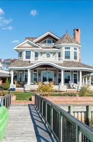 Beautiful Home On The Water Dream Beach Houses Vacation Home House Exterior