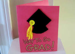 Attach to top of brad with double sided tape. Graduation Cap Card Fun Family Crafts