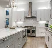 Shaker White Frameless RTA Kitchen Cabinets
