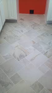 Master Bath And Laundry Room Tile Laid On Angle Different Size Tiles Ivetta White Porcelain Ti Porcelain Tiles Kitchen White Porcelain Tile Laundry Room Tile