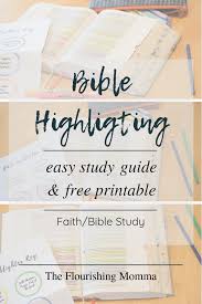 Hey There So Today I Wanted To Talk About My Super Simple Bible Highlighting Method I Started Using Bible Hi Bible Highlighting Bible Study Bible Study Tips