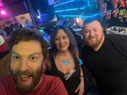 Karaoke night at ... with hosts and bar staff