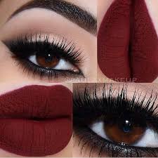 Black And Red Lipstick Log In Tumblr Stunning Makeup Eye Makeup Matte Red Lips
