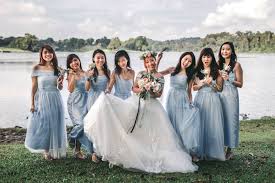 9 Locations For Your Bridal Entourage Photoshoot Her World Bridal Entourage Bridal Wedding Dresses