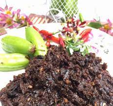 Resepi sambal goreng tempoyak ikan bilis | sedap tube. Resepi Sambal Hitam