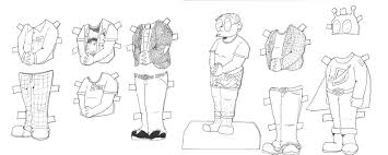 Dave Davenport Paper Doll