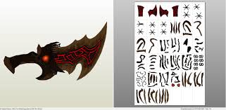 This scene shows how kratos gets back the chaos blades in god of war for ps4 pro. God Of War Blades Of Athena Pepakura Eu