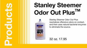 This product removes organic odors that it contacts. Stanley Steemer Carpet Cleaner Product Feed