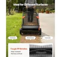 VEVOR 3 Packs Lawn Sweeper Brush Replacement Compatible with ...