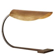 These incredibly useful and beautiful small desk lamps are available at heavily discounted prices. Visual Comfort Lola Small Desk Lamp Aged Iron With Hand Rubbed Antique Brass Shade