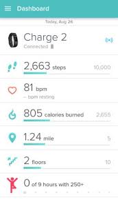 Image result for fitbit charge 2 clock face/charger