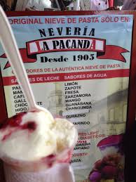 Nieve De Pasta Tradicional De Patzcuaro Food Mexican Kitchens Ice Cream