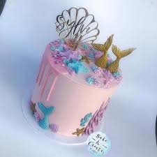 Beautiful Mermaid Cake By Bakeandcreatebyashlee Topped With Our Flurry Sprinkles That Will Be Back So Soon Mermaid Cakes Mermaid Birthday Cakes Kids Cake